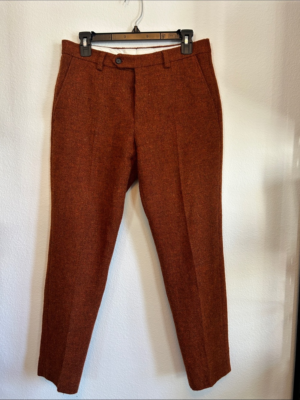 Harris Tweed Rust Colored pants
